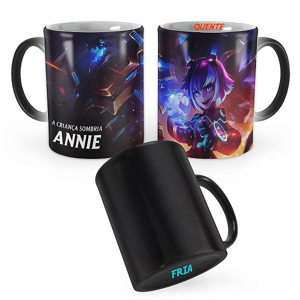 Caneca Mágica Annie Supergaláctica League of Legends Lol