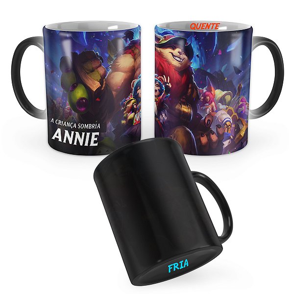 Caneca Mágica Annieversário League of Legends Lol