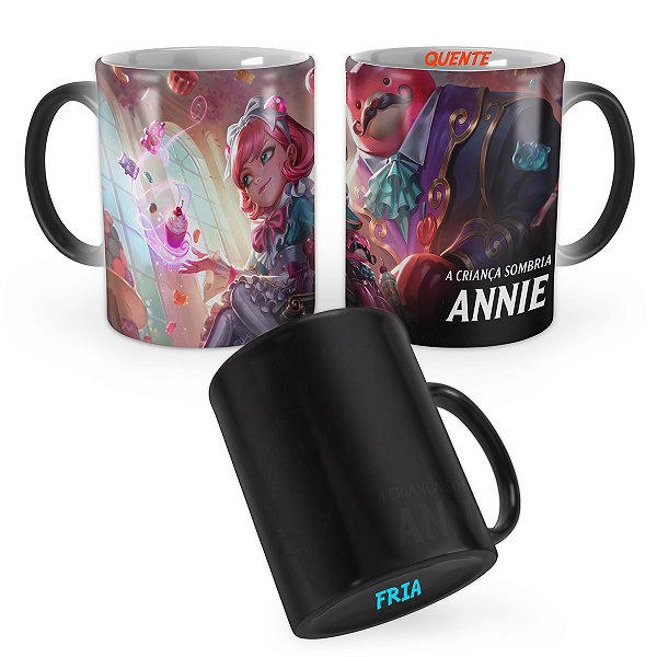 Caneca Mágica Annie Kawaii Café League of Legends Lol