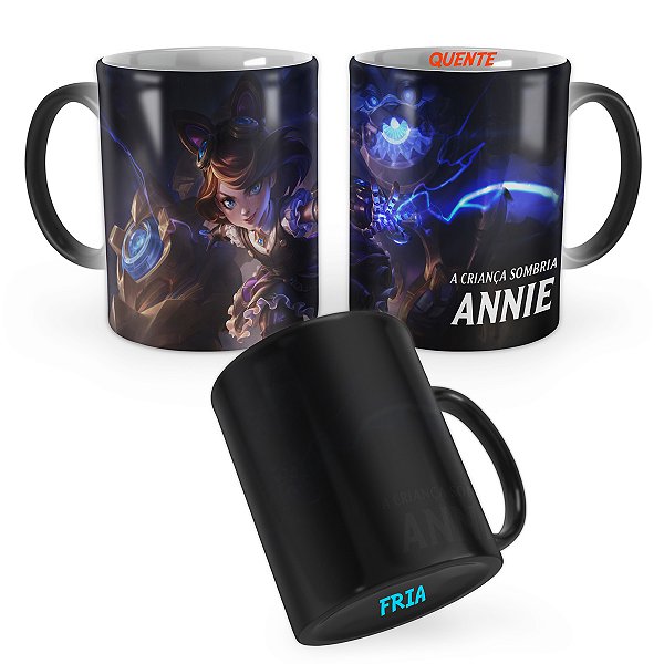 Caneca Mágica Annie Hextec New League of Legends Lol