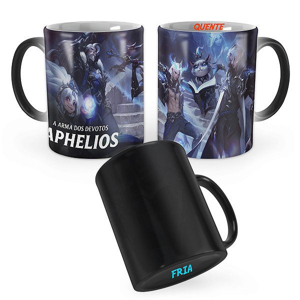 Caneca Mágica Aphelios EDG League of Legends Lol