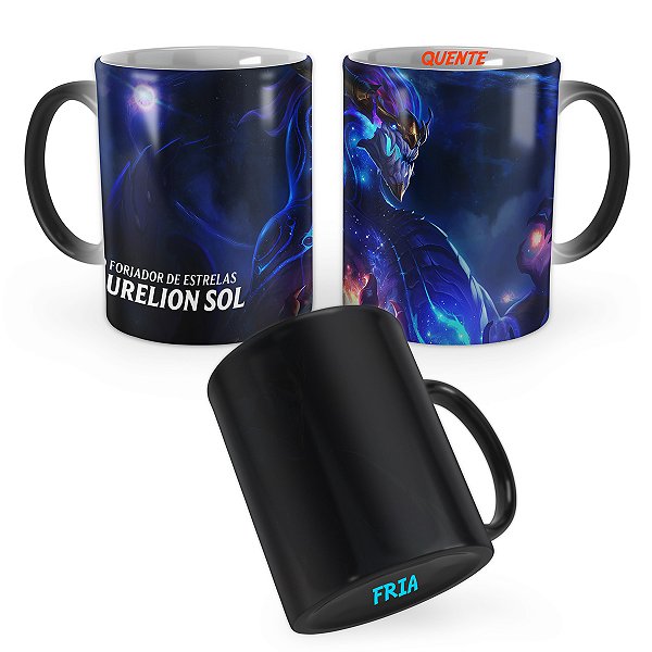 Caneca Mágica Aurelion Sol League of Legends Lol