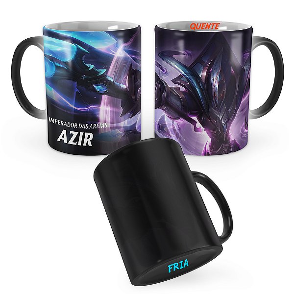 Caneca Mágica Azir Galáctico League of Legends Lol