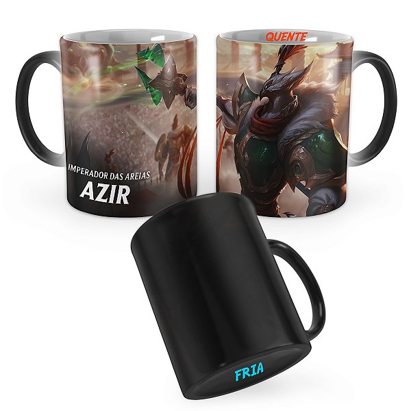 Caneca Mágica Azir Reinos Combatentes League of Legends Lol