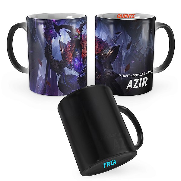 Caneca Mágica Azir Sabugueiro League of Legends Lol