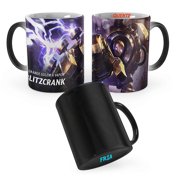 Caneca Mágica Blitzcrank League of Legends Lol