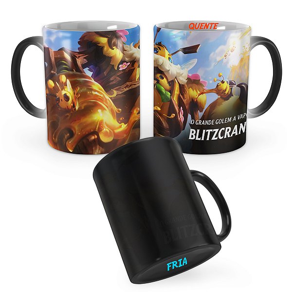 Caneca Mágica Bzzztcrank League of Legends Lol