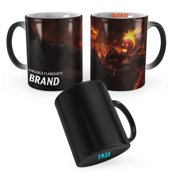 Caneca Mágica Brand Vândalo League of Legends Lol