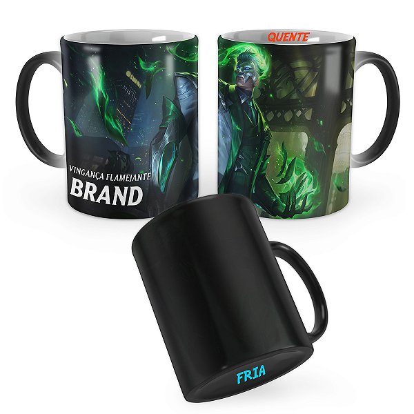 Caneca Mágica Brand Galante League of Legends Lol
