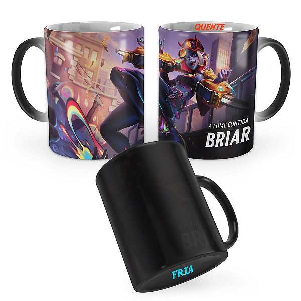 Caneca Mágica Briar Demônios Urbanos League of Legends Lol