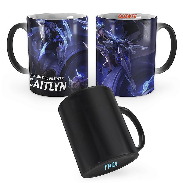 Caneca Mágica Caitlyn DRX League of Legends Lol