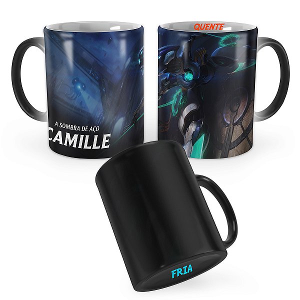 Caneca Mágica Camille Cibernética League of Legends Lol