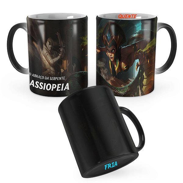 Caneca Mágica Cassiopeia League of Legends Lol