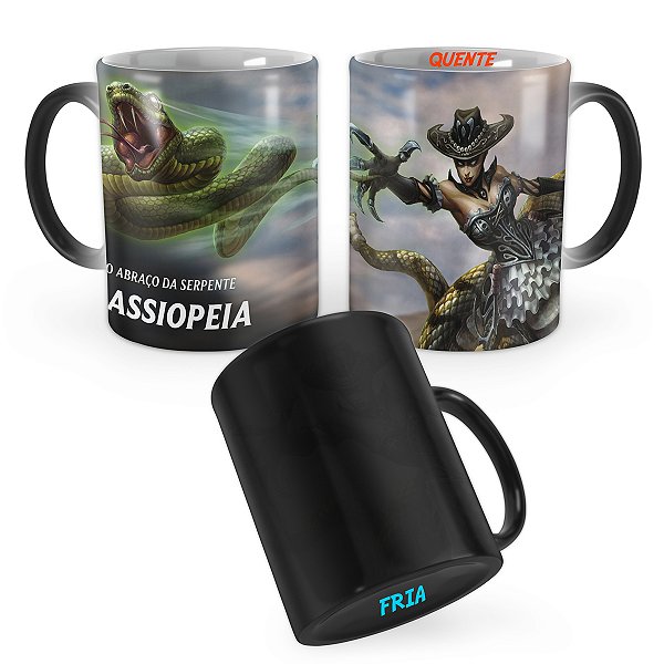 Caneca Mágica Cassiopeia Velho Oeste League of Legends Lol