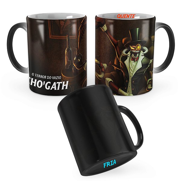 Caneca Mágica Chogath Cavalheiro League of Legends Lol