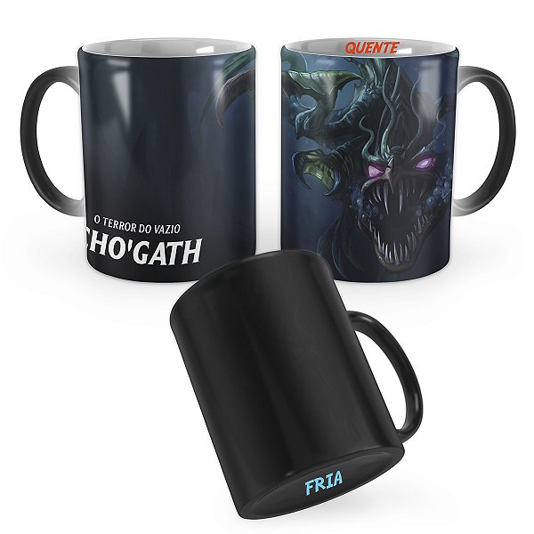Caneca Mágica Chogath do Lago Ness League of Legends Lol