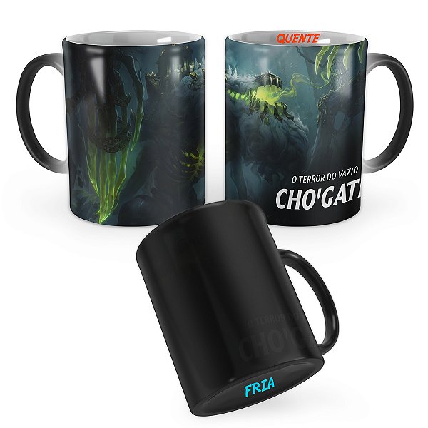 Caneca Mágica Chogath Pacto Quebrado League of Legends Lol