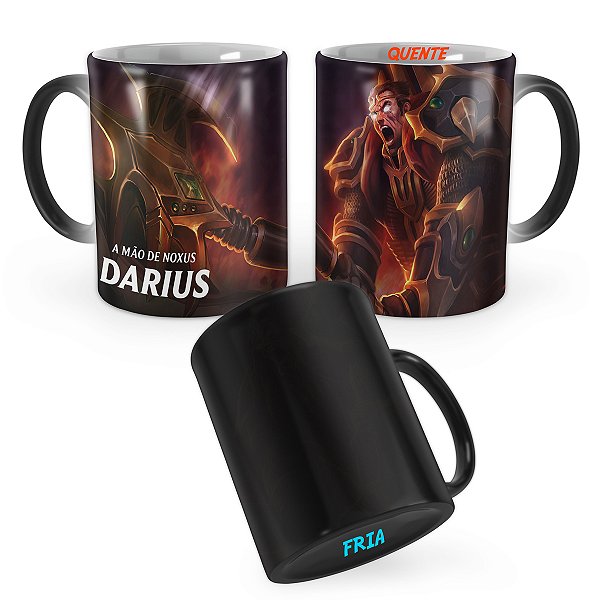 Caneca Mágica Lorde Darius League of Legends Lol
