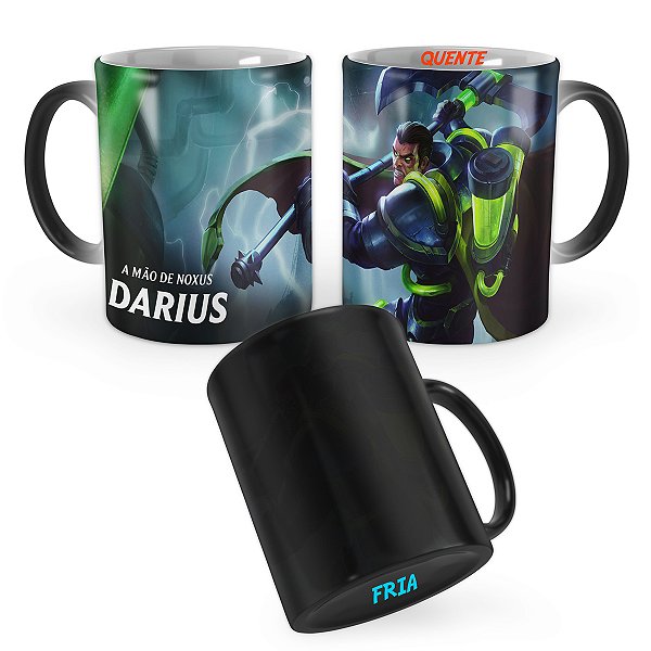 Caneca Mágica Darius Bioforja League of Legends Lol