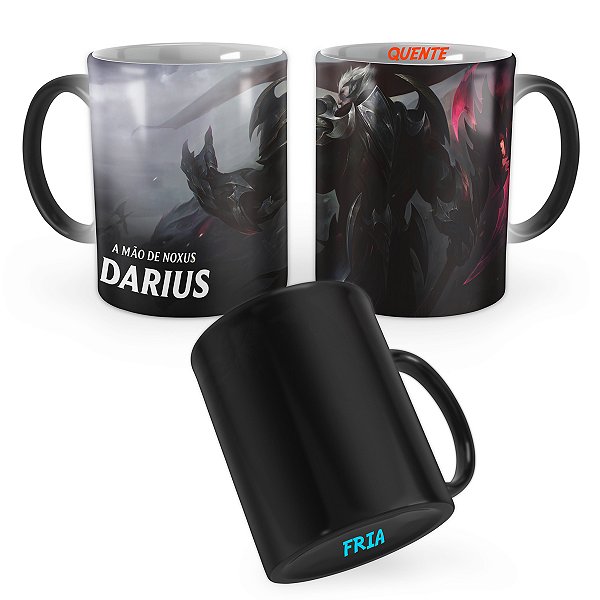 Caneca Mágica Deus-Rei Darius League of Legends Lol