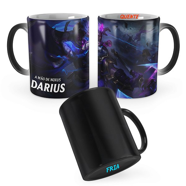 Caneca Mágica Darius Florescer Espiritual League of Legends Lol
