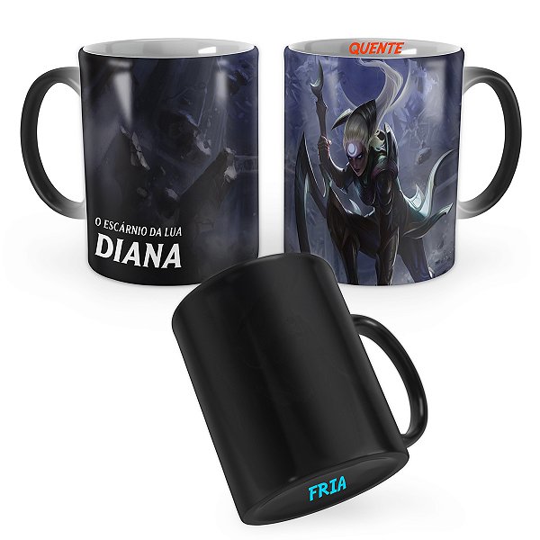 Caneca Mágica Diana League of Legends Lol