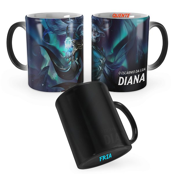Caneca Mágica Diana Bênção do Inverno League of Legends Lol