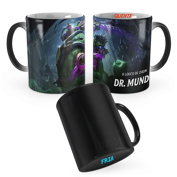 Caneca Mágica Dr. Mulko League of Legends Lol