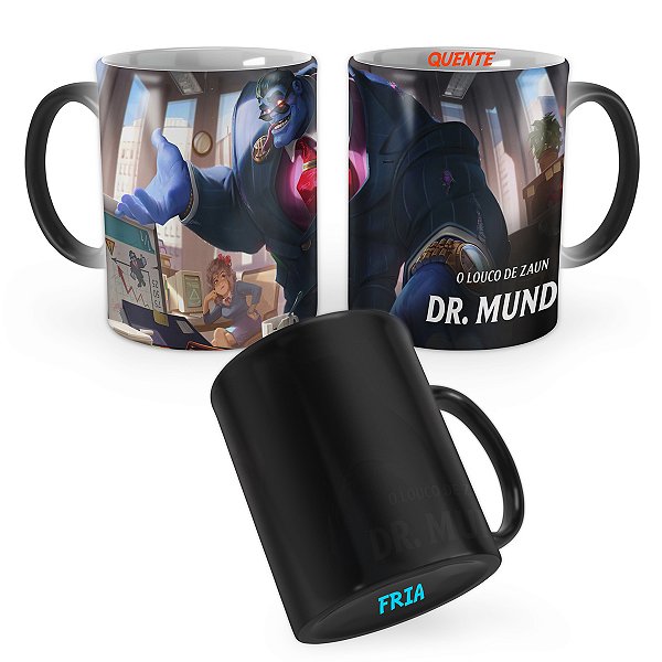 Caneca Mágica Diretor Mundo League of Legends Lol