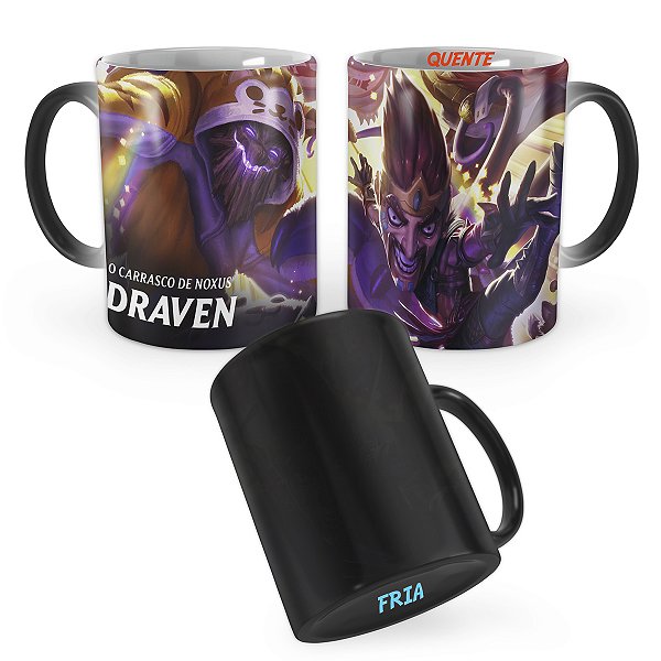Caneca Mágica Draven Draven League of Legends Lol
