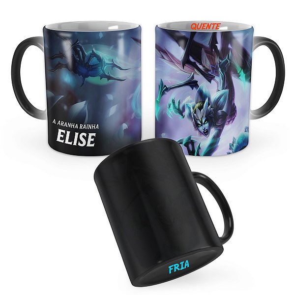 Caneca Mágica Elise Florescência Mortal League of Legends Lol
