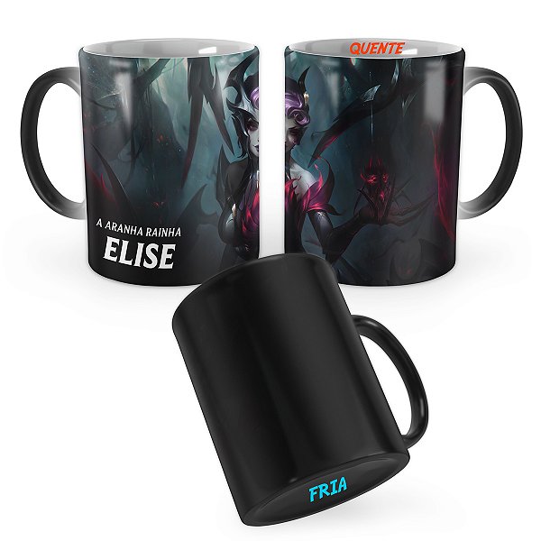 Caneca Mágica Elise Congregação das Bruxas League of Legends Lol