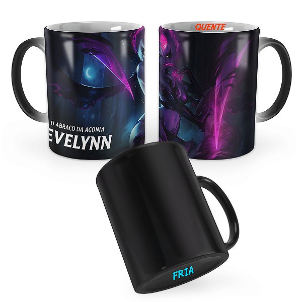 Caneca Mágica Evelynn League of Legends Lol