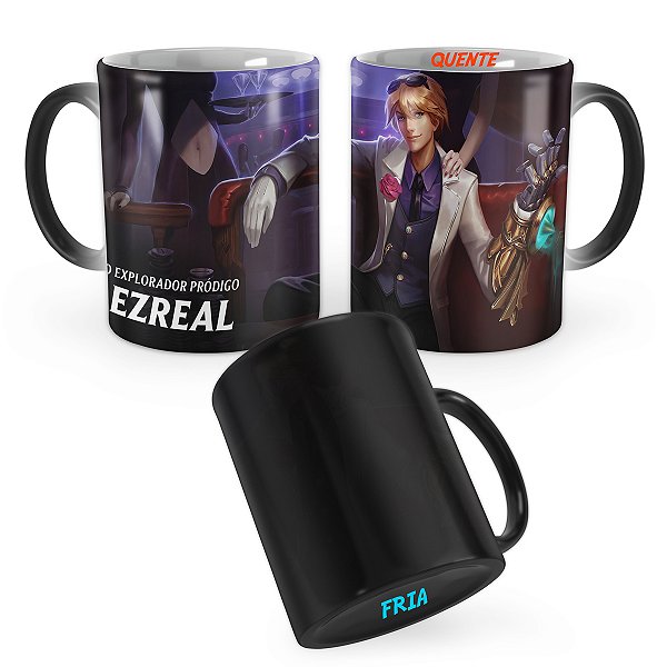 Caneca Mágica Ezreal Galante League of Legends Lol