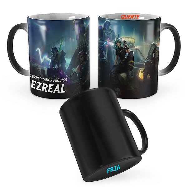 Caneca Mágica Ezreal HEARTSTEEL League of Legends Lol
