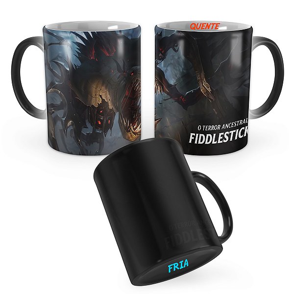 Caneca Mágica Fiddlesticks League of Legends Lol