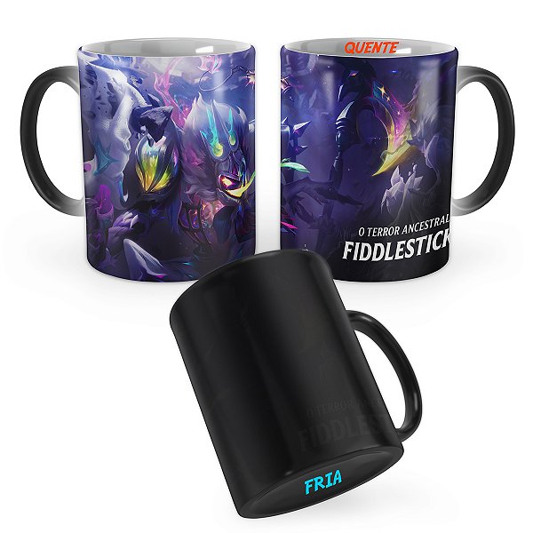 Caneca Mágica Fiddlesticks Nêmesis Estelar League of Legends Lol
