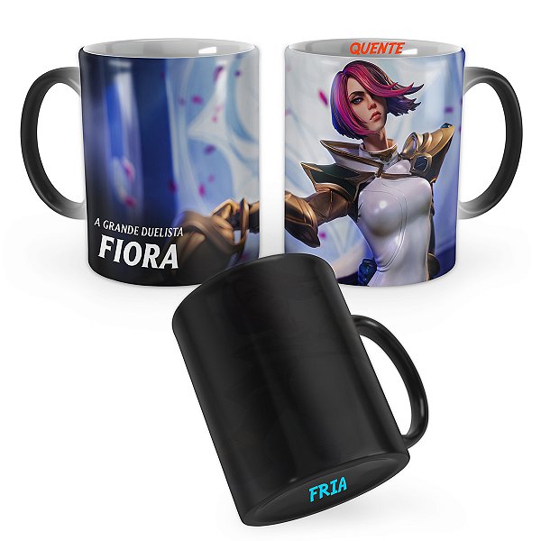 Caneca Mágica Fiora League of Legends Lol