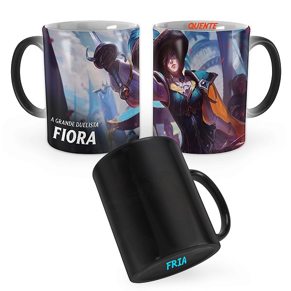 Caneca Mágica Fiora Guardiã Real League of Legends Lol