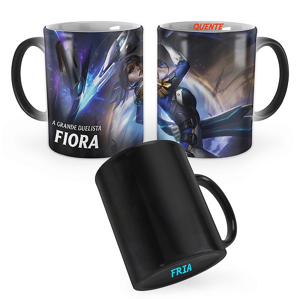 Caneca Mágica Pulsefire Fiora League of Legends Lol