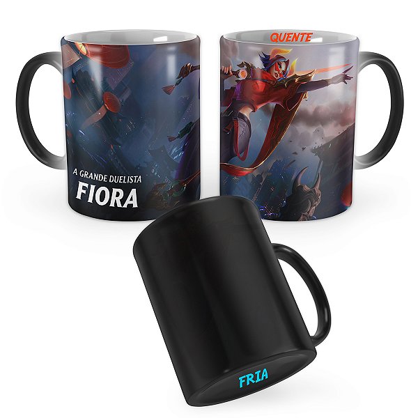 Caneca Mágica Fiora Fera Lunar League of Legends Lol