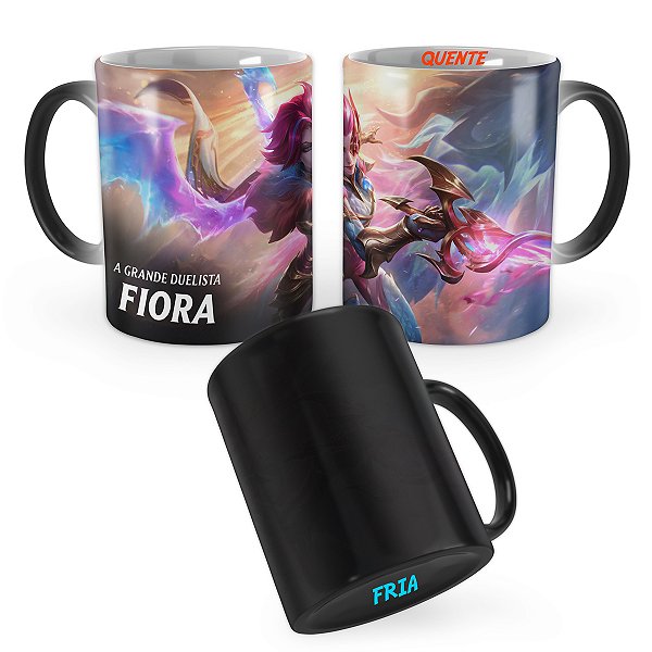 Caneca Mágica Fiora Dracomante League of Legends Lol