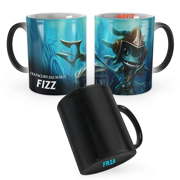 Caneca Mágica Fizz Atlante League of Legends Lol