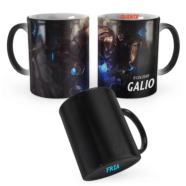 Caneca Mágica Galio Hextec League of Legends Lol
