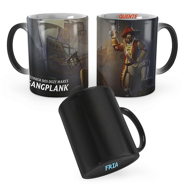 Caneca Mágica Gangplank Soldadinho de Chumbo League of Legends Lol