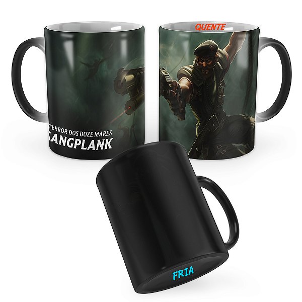 Caneca Mágica Gangplank Forças Especiais League of Legends Lol