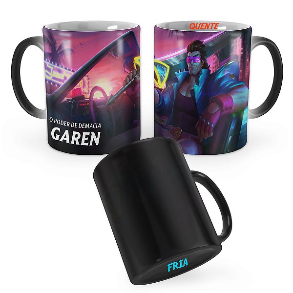 Caneca Mágica Garen Demacia Vice League of Legends Lol