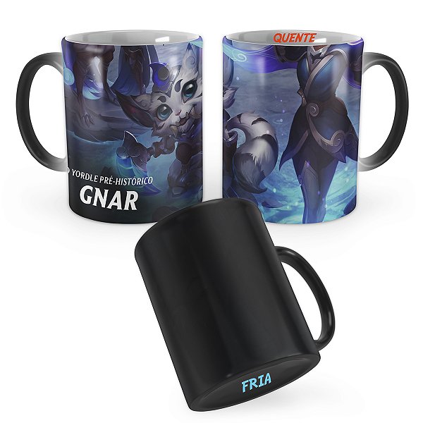 Caneca Mágica SSG Gnar League of Legends Lol