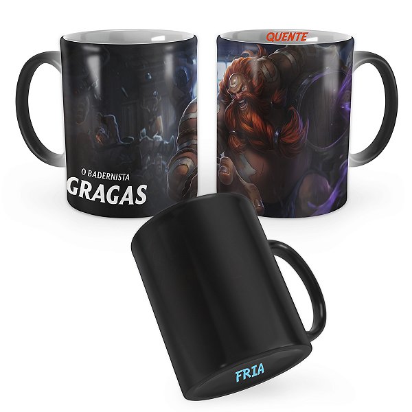 Caneca Mágica Gragas League of Legends Lol