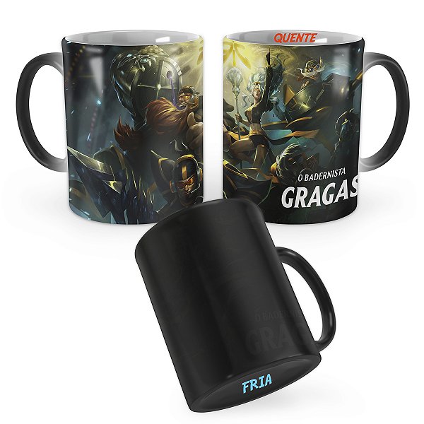 Caneca Mágica Fnatic Gragas League of Legends Lol